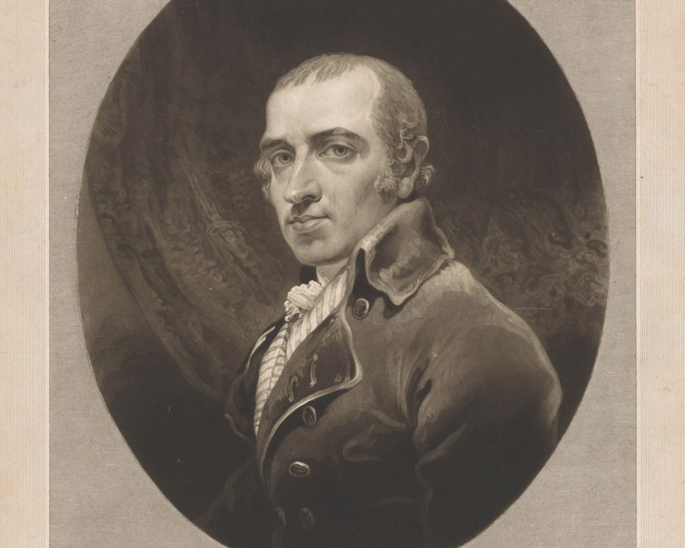 James Gillray portrait, engraving.