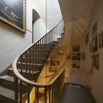 Stairwell at Gainsborough's House