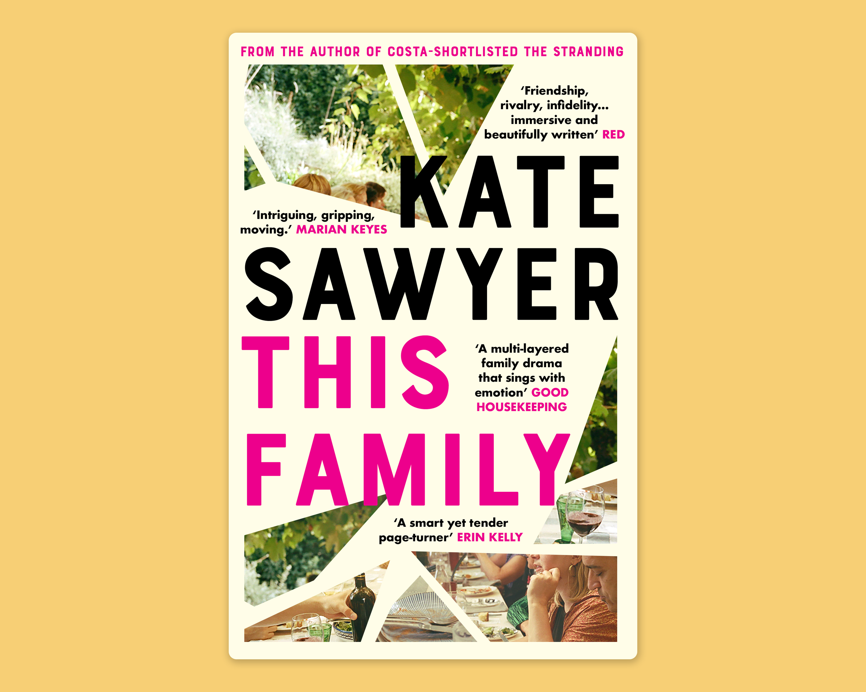 An image of the book cover, This Family by Kate Sawyer.
